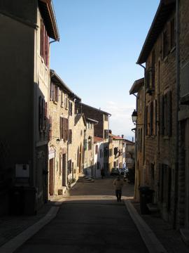 Rue principale de Saint-Fortunat, Rhône