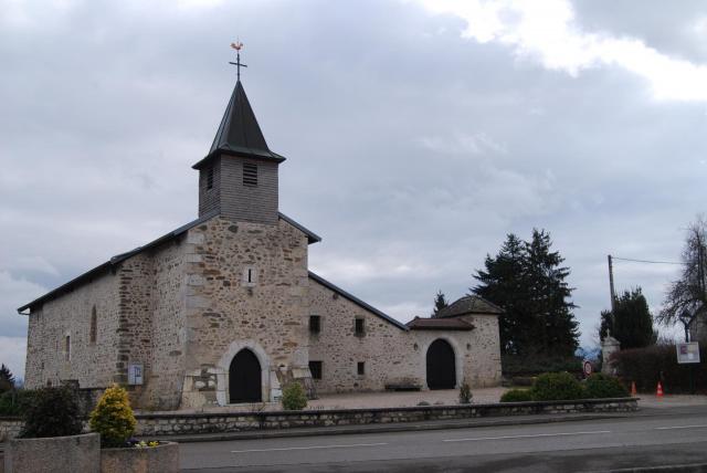 Eglise d'Ornex, Ain, France