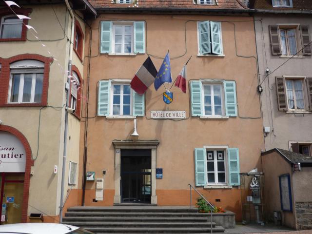 Mairie de Cublize dans le département du Rhône en France