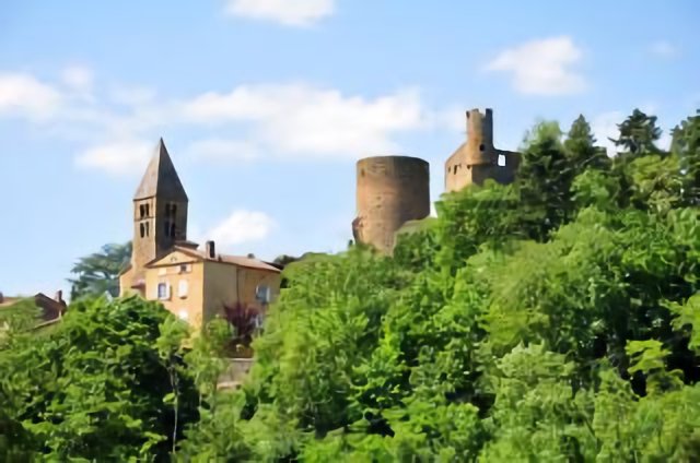 Le vieux château d'Alix