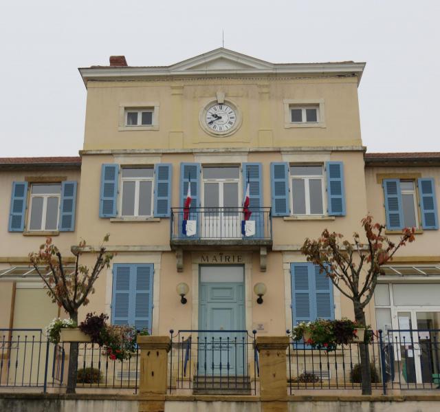 Mairie de Fleurieux-sur-l'Arbresle (Rhône, France).