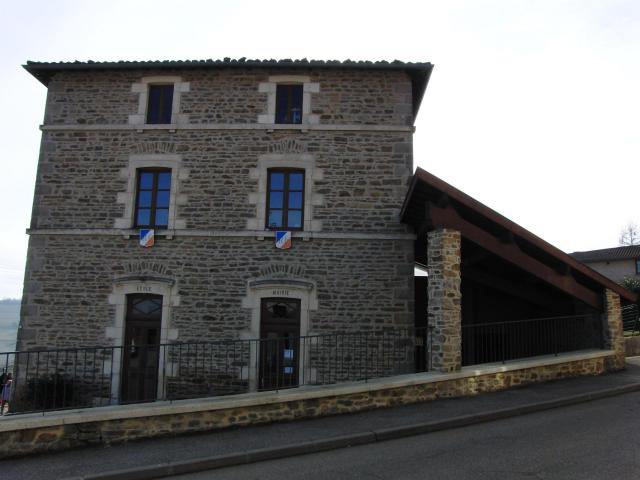 Mairie de Saint-André-la-Côte, Rhône, France