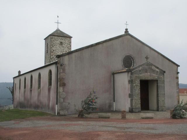 Église Saint-Christophe de Saint-Christophe, Rhône.