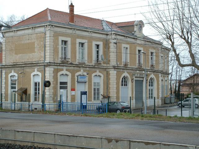 Gare SNCF de Givors-Canal, Rhône (69), France