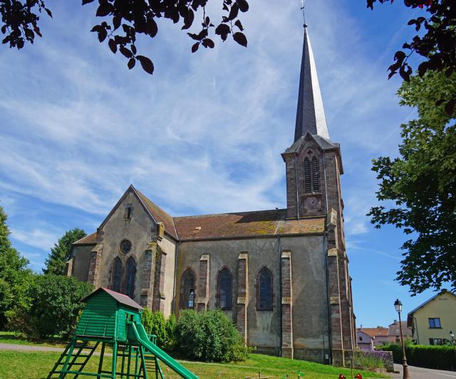 L'église de Velorcey.