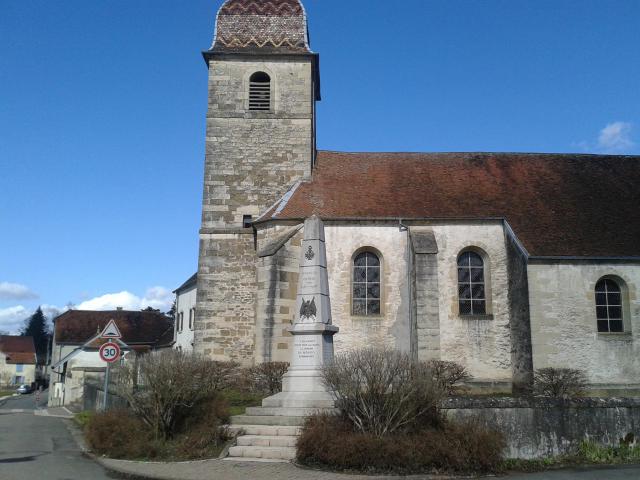 L'église de Menoux (Haute-Saône)