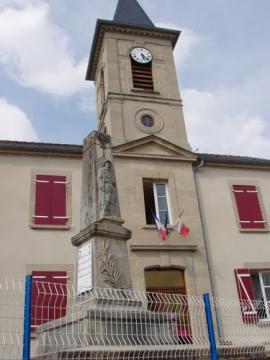 PLAINEMONT-70-Mairie-Monument aux Morts-