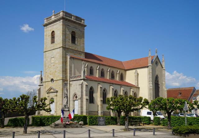 L'église Saint-Martin de Saulx.
