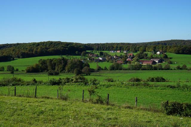 Le hameau de La Grange du Vau.