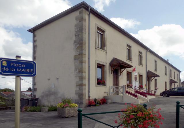 La mairie-école de Melincourt