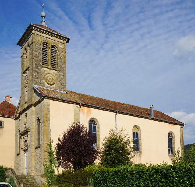 Temple protestant de Luze.