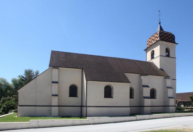 Église de Bresilley (Haute-Saône).
