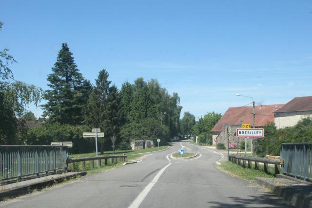 Entrée de Bresilley (Haute-Saône).