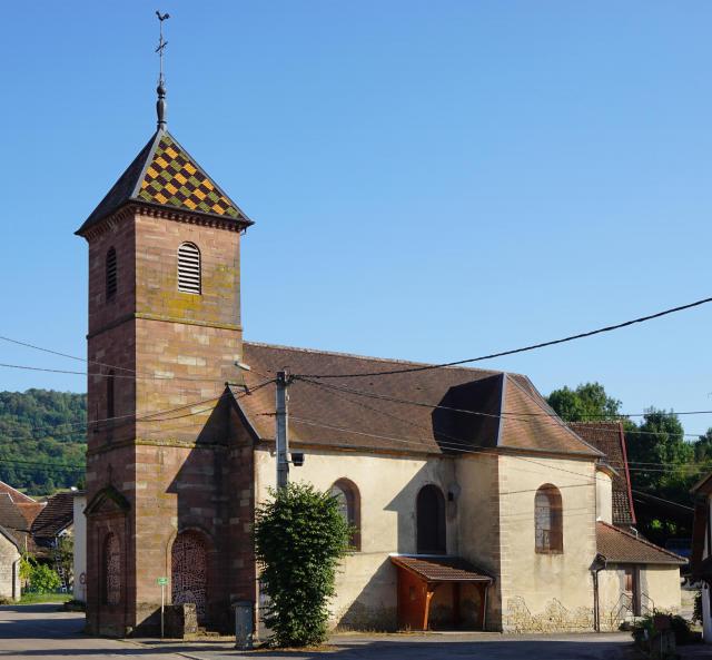 L'église de Mélecey.