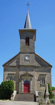 L'église de Flagy.