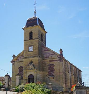 L'église de Brotte-lès-Luxeuil.