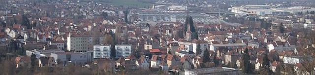 Quartier sud de Vesoul et Navenne