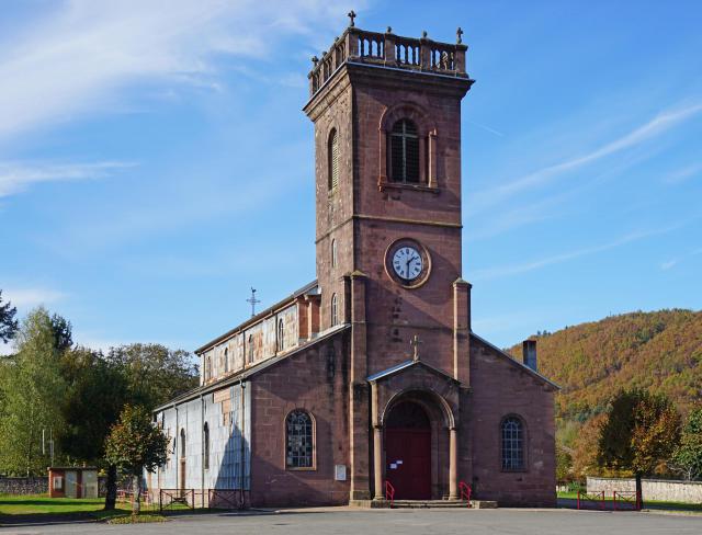 L'église Saint-Valbert de Ternuay.