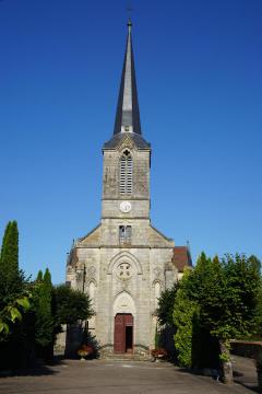 L'église de La Côte (Haute-Saône).