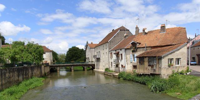 La rivière le Salon à Champlitte