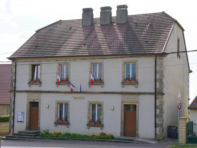 La mairie de Châtenois (Haute-Saône).