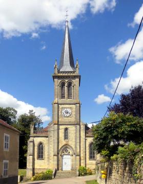 L' eglise Saint-Julien d'Aisey, cpmmune d'Aisey-et-Richecourt