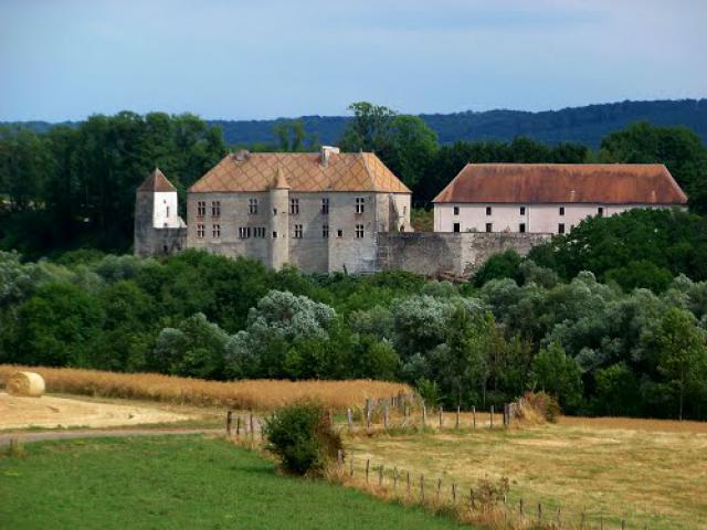 LA BARRE - VUE SUR LE CHÂTEAU DE LA ROCHE