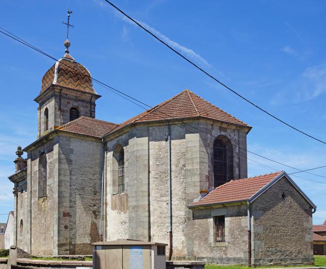 L'église de La Chapelle-lès-Luxeuil.