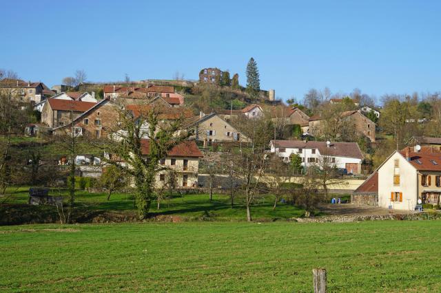 Vue générale de Granges-le-Bourg.