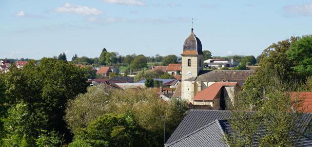 Vue générale de Pomoy.