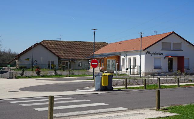 Pôle périscolaire à Saint-Barthélemy en Haute-Saône.