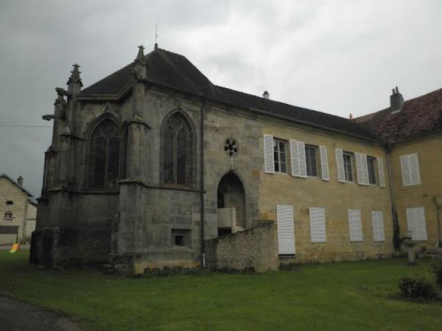 Chauvirey-le-Châtel, la chapelle Saint-Hubert, appartenant jadis au Château-Dessous.