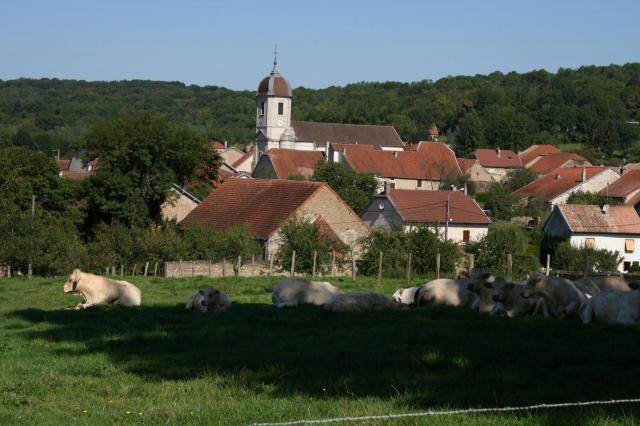 Borey vue du village
