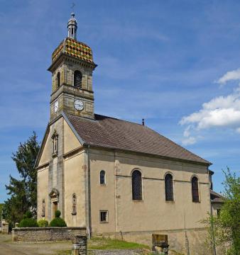 L'église d'Aillevans.