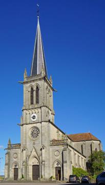 L'église de Fontaine-lès-Luxeuil.