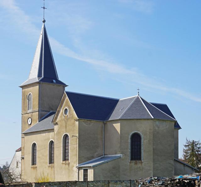 L'église de Le Pont-de-Planches.