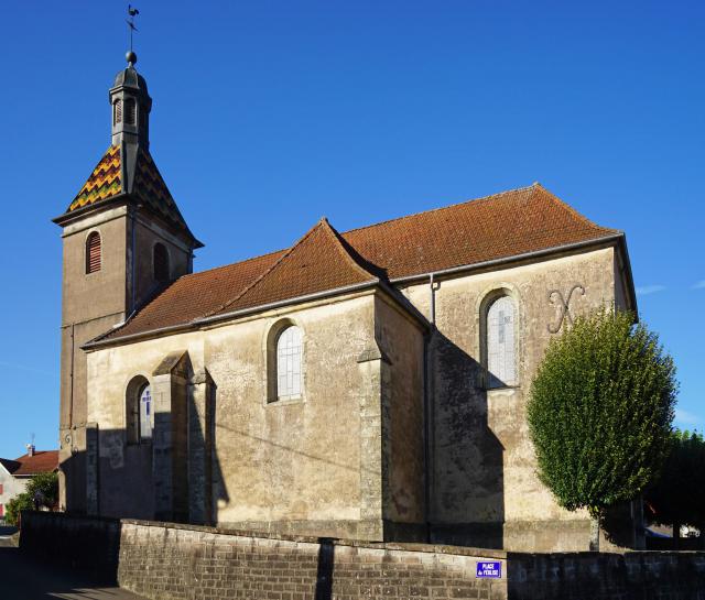 L'église d'Ailloncourt.