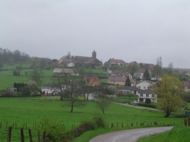 Entrée depuis Amoncourt