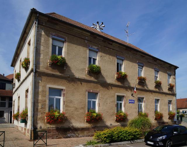La mairie de Châlonvillars.