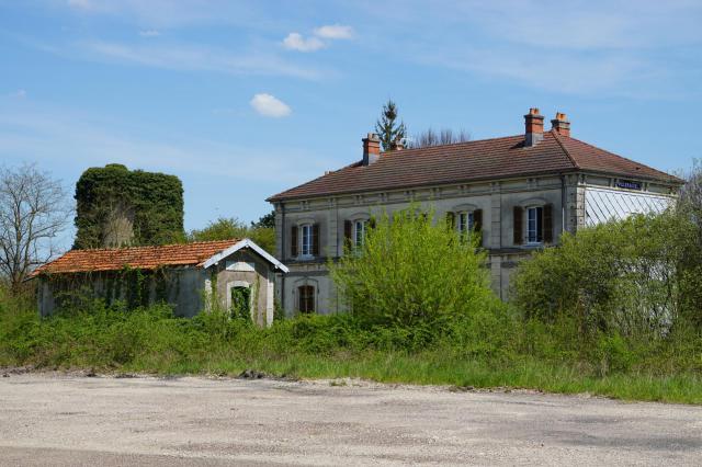 L'ancienne gare de Villersexel.