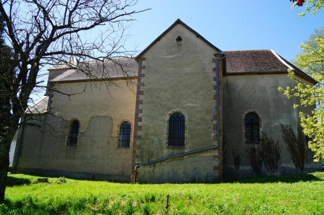 L'église de Villafans.