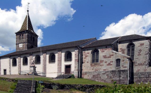 L'église de la Nativité-de-Saint-Jean-Baptiste à Corravillers