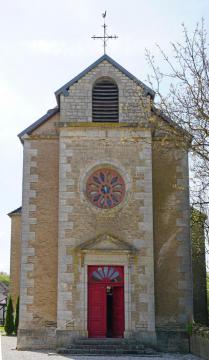 La nouvelle église de Longevelle.