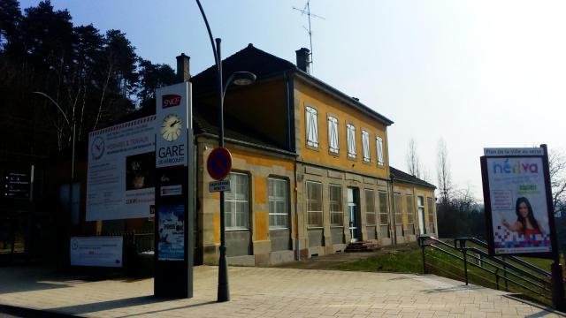 Gare d'Héricourt, Haute Saone, France