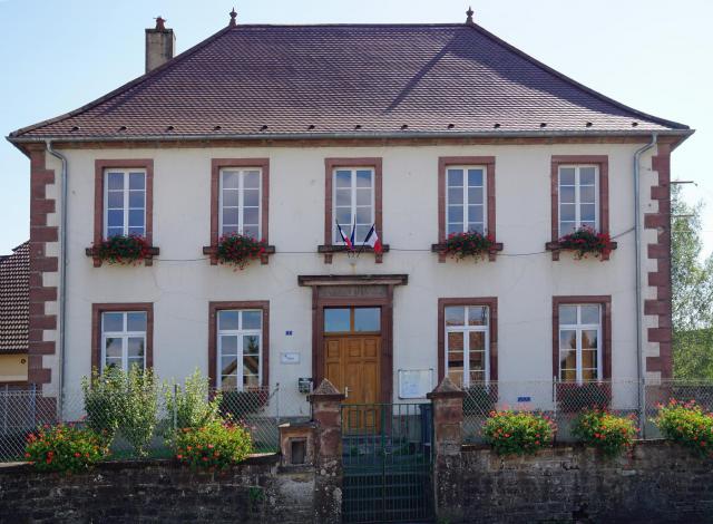 La mairie de Senargent-Mignafans, situé au centre de Senargent.