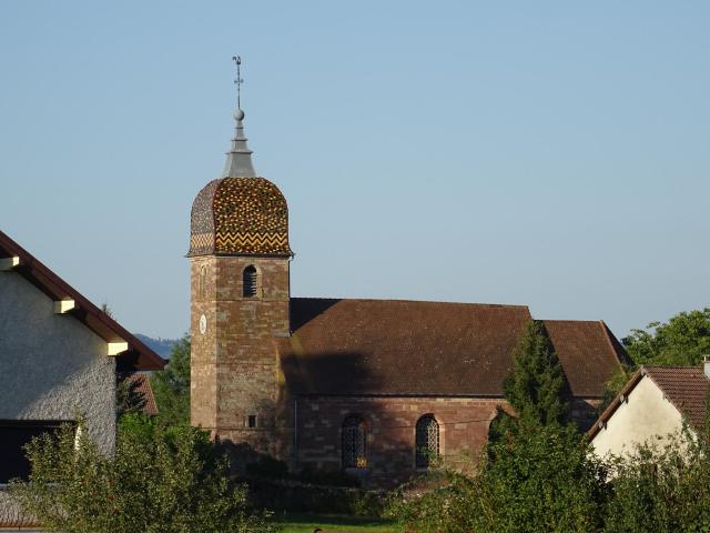 L'église Saint-Laurent de Frotey-lès-Lure (70).