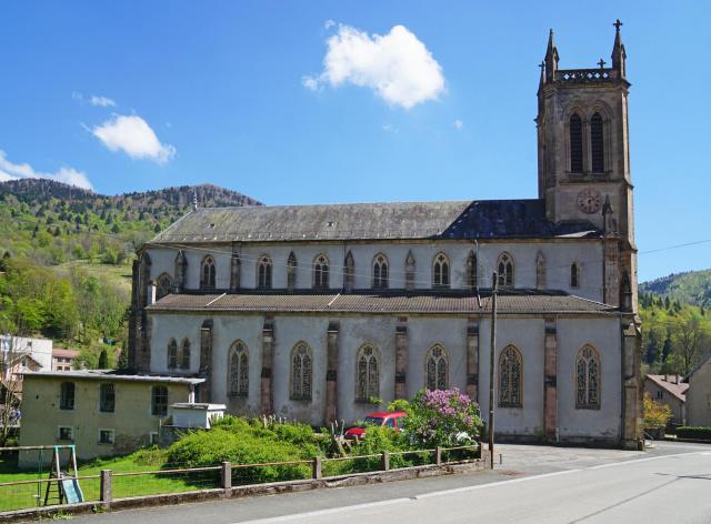 L'église Saint-Nicolas de Plancher-les-Mines.