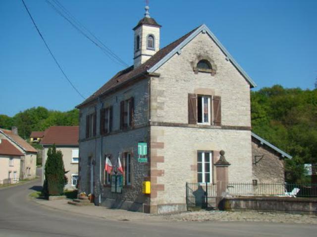 La Mairie de Georfans ( 70110 ) 17 Avril 2011.