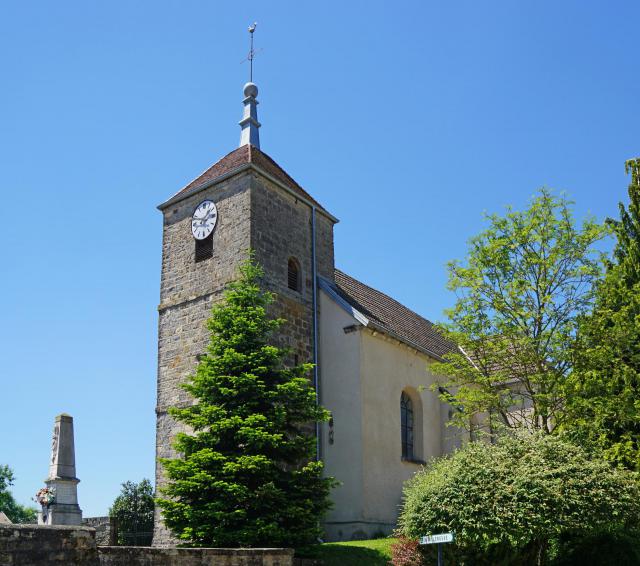 L'église de Vellefrie.