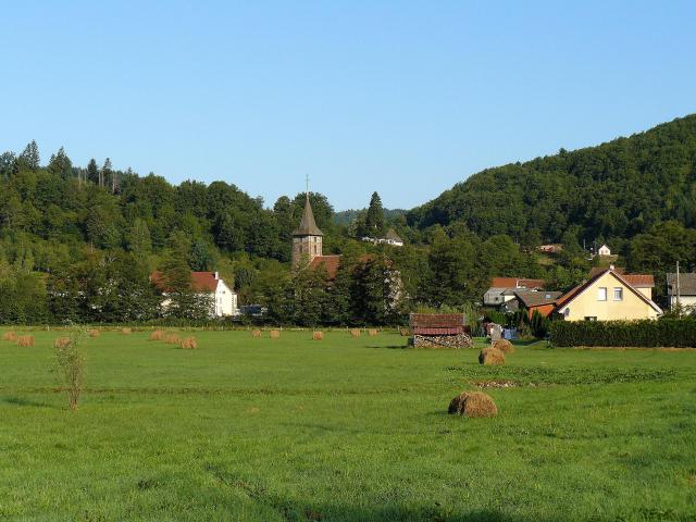 Vue de Servance (Haute-Saône, France)